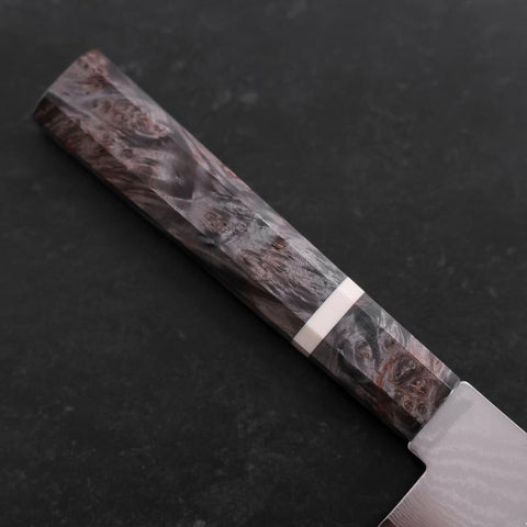 Gyuto VG-10 Damast Grauer Ahornholz Griff210mm-[Musashi]-[Japan-Küchenmesser]
