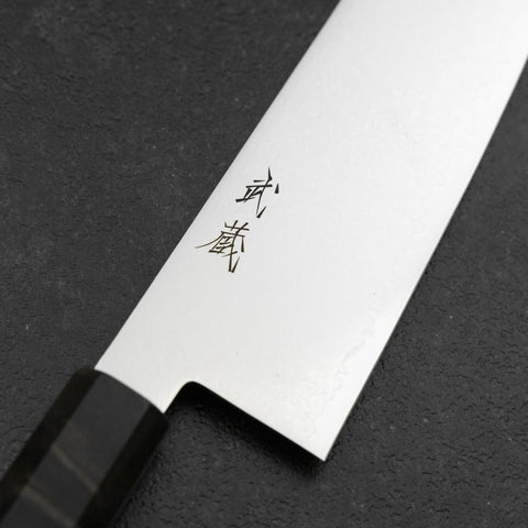 Gyuto VG-10 Damast Grauer Birkenholz Griff 240mm-[Musashi]-[Japan-Küchenmesser]