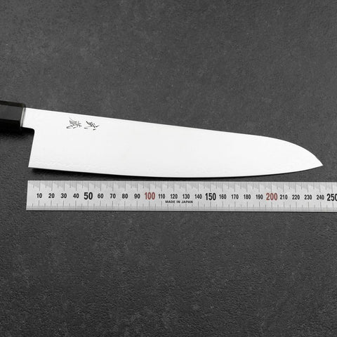 Gyuto VG-10 Damast Grauer Birkenholz Griff 240mm-[Musashi]-[Japan-Küchenmesser]