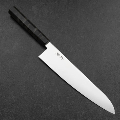 Gyuto VG-10 Damast Grauer Birkenholz Griff 240mm-[Musashi]-[Japan-Küchenmesser]
