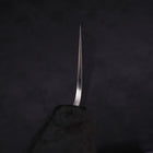 Gyuto VG-10 Damast Ishime Sumi Schwarzer Urushi Griff 210mm-[Musashi]-[Japan-Küchenmesser]