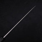 Gyuto VG-10 Damast Ishime Sumi Schwarzer Urushi Griff 210mm-[Musashi]-[Japan-Küchenmesser]