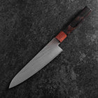 Gyuto VG-10 Damast Rosen-und Ebenholz Griff 180mm-[Musashi]-[Japan-Küchenmesser]