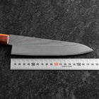 Gyuto VG-10 Damast Rosen-und Ebenholz Griff 180mm-[Musashi]-[Japan-Küchenmesser]