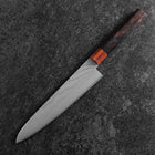 Gyuto VG-10 Damast Rosen-und Ebenholz Griff 210mm-[Musashi]-[Japan-Küchenmesser]