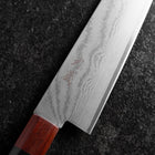 Gyuto VG-10 Damast Rosen-und Ebenholz Griff 210mm-[Musashi]-[Japan-Küchenmesser]