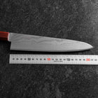 Gyuto VG-10 Damast Rosen-und Ebenholz Griff 210mm-[Musashi]-[Japan-Küchenmesser]