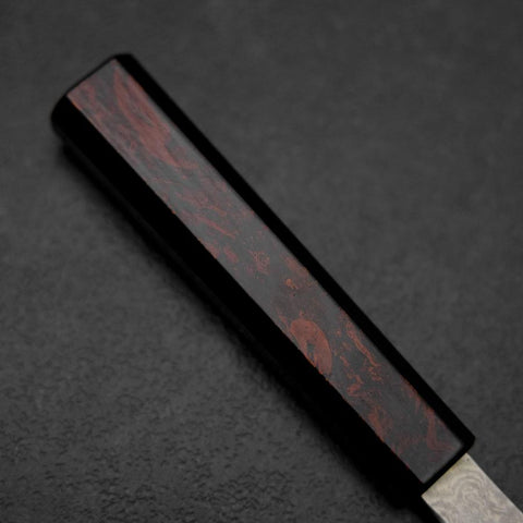 Gyuto VG-10 Damast Roter Urushi Griff 210mm-[Musashi]-[Japan-Küchenmesser]