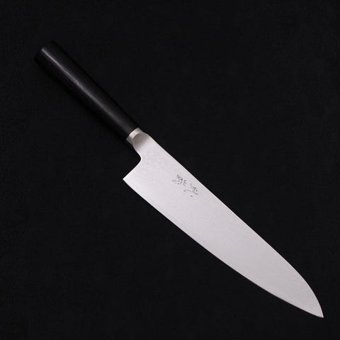 Gyuto VG-10 Damast Runder Westlicher Griff 210mm-[Musashi]-[Japan-Küchenmesser]