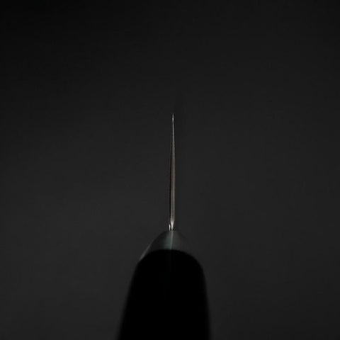 Gyuto VG-10 Damast Runder Westlicher Schwarzer Griff 235mm-[Musashi]-[Japan-Küchenmesser]