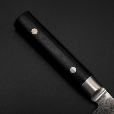 Gyuto VG-10 Damast Runder Westlicher Schwarzer Griff 235mm-[Musashi]-[Japan-Küchenmesser]