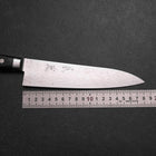 Gyuto VG-10 Damast Schwarzer Westlicher Griff 180mm-[Musashi]-[Japan-Küchenmesser]