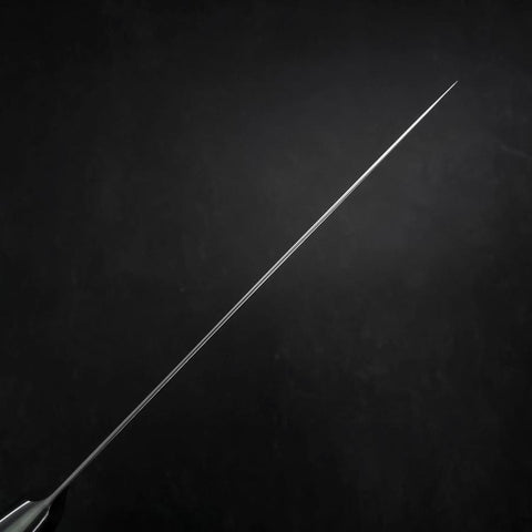 Gyuto VG-10 Damast Schwarzer Westlicher Griff 200mm-[Musashi]-[Japan-Küchenmesser]