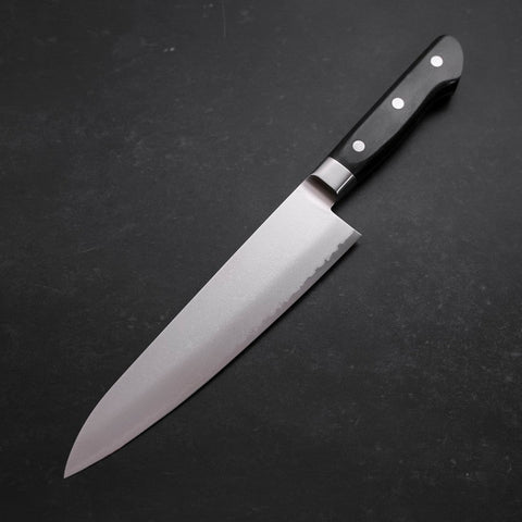Gyuto VG-10 Damast Schwarzer Westlicher Griff 210mm-[Musashi]-[Japan-Küchenmesser]