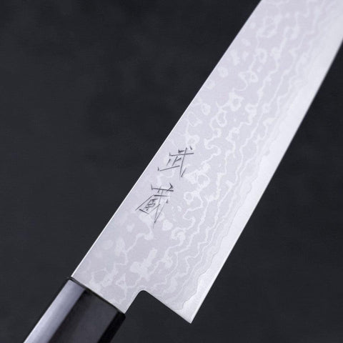 Gyuto VG-10 Damast Walnussholz Griff 180mm-[Musashi]-[Japan-Küchenmesser]