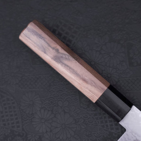Gyuto VG-10 Damast Walnussholz Griff 180mm-[Musashi]-[Japan-Küchenmesser]