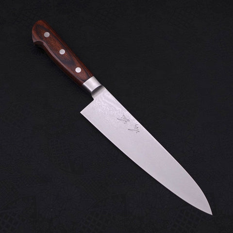 Gyuto VG-10, Damast Western Griff, 180mm-[Musashi]-[Japan-Küchenmesser]