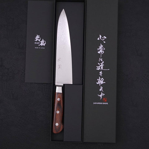 Gyuto VG-10 Damast Westlicher Griff 180mm-[Musashi]-[Japan-Küchenmesser]