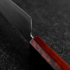 Gyuto VG-10 Damast Yamanaka Roter Urushi Griff 210mm-[Musashi]-[Japan-Küchenmesser]