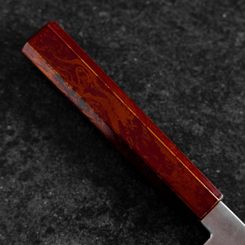 Gyuto VG-10 Damast Yamanaka Roter Urushi Griff 210mm-[Musashi]-[Japan-Küchenmesser]