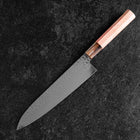 Gyuto VG-10 Mirror Tsuchime Damascus Light Pink Buffalo Maple Handle 210mm (8.3”)-[Musashi]-[Japan-Küchenmesser]