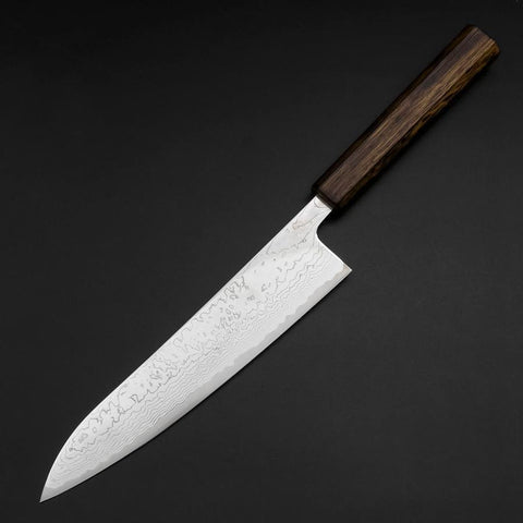 Gyuto VG-10 Nickel Damast Sumi Urushi Griff 210mm-[Musashi]-[Japan-Küchenmesser]