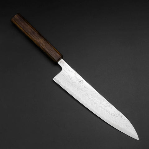 Gyuto VG-10 Nickel Damast Sumi Urushi Griff 210mm-[Musashi]-[Japan-Küchenmesser]