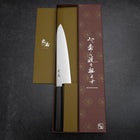 Gyuto VG-10 Poliert Ebenholz Griff 205mm-[Musashi]-[Japan-Küchenmesser]