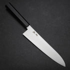 Gyuto VG-10 Poliert Ebenholz Griff 205mm-[Musashi]-[Japan-Küchenmesser]
