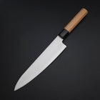Gyuto VG-10 Poliert Kirschholz Griff 210mm-[Musashi]-[Japan-Küchenmesser]