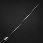 Gyuto VG-10 Poliert Schwarzer Westlicher Kirschholz Griff 180mm-[Musashi]-[Japan-Küchenmesser]