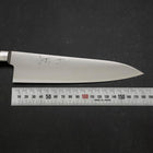 Gyuto VG-10 Poliert Westlicher Kirschholz Griff in Schwarz 180mm-[Musashi]-[Japan-Küchenmesser]