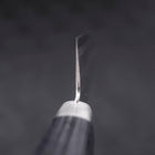 Gyuto VG-10 Tsuchime Damast Dunkelblauer Westlicher Griff 180mm-[Musashi]-[Japan-Küchenmesser]