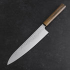Gyuto VG-10 Tsuchime Damast Eschenholz Griff 210mm-[Musashi]-[Japan-Küchenmesser]