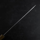 Gyuto VG-10 Tsuchime Damast Eschenholz Griff 210mm-[Musashi]-[Japan-Küchenmesser]