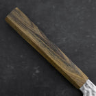 Gyuto VG-10 Tsuchime Damast Eschenholz Griff 210mm-[Musashi]-[Japan-Küchenmesser]