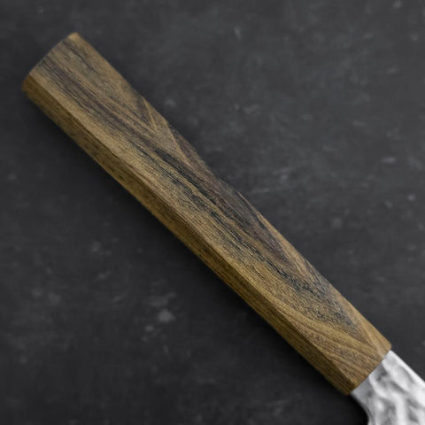 Gyuto VG-10 Tsuchime Damast Eschenholz Griff 210mm-[Musashi]-[Japan-Küchenmesser]