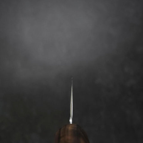 Gyuto VG-10 Tsuchime Damast Eschenholz Griff 240mm-[Musashi]-[Japan-Küchenmesser]
