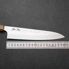 Gyuto VG-10 Tsuchime Damast Olivenholz Griff 210mm-[Musashi]-[Japan-Küchenmesser]