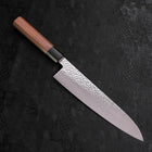 Gyuto VG-10 Tsuchime Damast Walnussholz Griff 210mm-[Musashi]-[Japan-Küchenmesser]