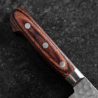 Gyuto VG-10 Tsuchime Damast Westlicher Griff 210mm-[Musashi]-[Japan-Küchenmesser]