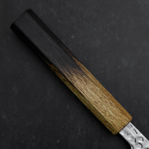 Gyuto VG-10 Tsuchime Damast Yaki Urushi-Griff 210mm-[Musashi]-[Japan-Küchenmesser]