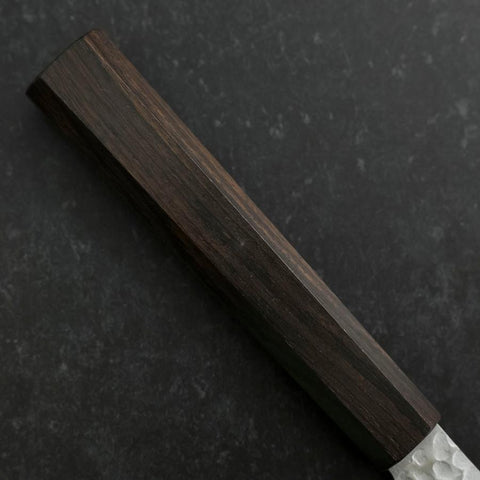 Gyuto VG-10 Tsuchime Ebenholz Griff 200mm-[Musashi]-[Japan-Küchenmesser]