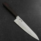Gyuto VG-10 Tsuchime Ebenholz Griff 200mm-[Musashi]-[Japan-Küchenmesser]