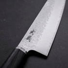 Gyuto VG-10 Tsuchime Runder Lila Griff 200mm-[Musashi]-[Japan-Küchenmesser]