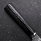 Gyuto VG-10 Tsuchime Runder Lila Griff 200mm-[Musashi]-[Japan-Küchenmesser]