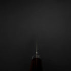 Gyuto VG-10 Tsuchime Runder Mahagoni Griff 180mm-[Musashi]-[Japan-Küchenmesser]