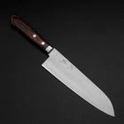 Gyuto VG-10 Tsuchime Runder Mahagoni Griff 180mm-[Musashi]-[Japan-Küchenmesser]