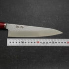 Gyuto VG-10 Tsuchime Westlicher Griff in Rot 185mm-[Musashi]-[Japan-Küchenmesser]