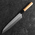 Gyuto VG-5 Tsuchime Büffelhorn und Bubinga Griff 210mm-[Musashi]-[Japan-Küchenmesser]